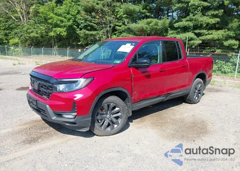 2025 Honda Ridgeline Sport from USA, damaged, VIN 5FPYK3F18SB007238